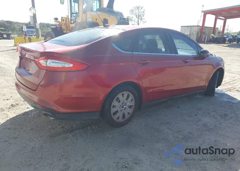 2014 Ford Fusion S из США, поврежденный, VIN 3FA6P0G74ER118882